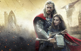Thor daughter axe hammer gothic - weta digital free wallpaper