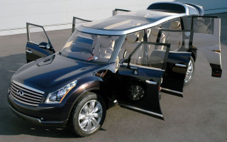 Black car door open futurism - a black car free wallpaper