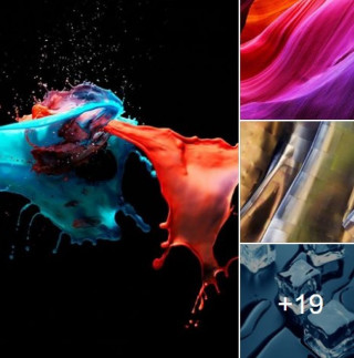 Motorcycle tire paint pouring galaxy - free cyberpunk wallpaper