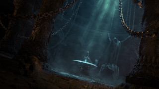 Little mermaid man woman boat - cedric peyravernay free wallpaper