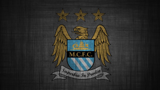 Blue white emblem stars design - free city wallpaper