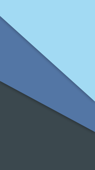 Blue black background white clock - free minimalism wallpaper