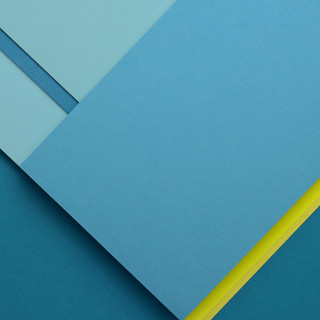 Blue yellow background stripe bottom - free minimalism wallpaper