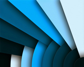 Blue white abstract background black - a white circle in the middle of the image free wallpaper