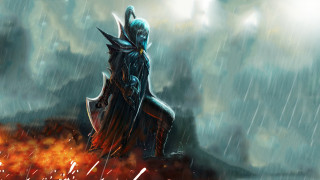 Armor rain flame sword embers - the rain free wallpaper
