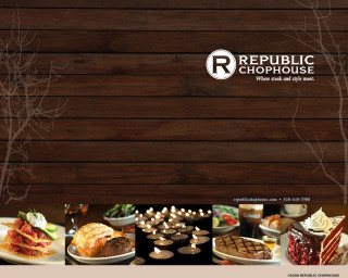 Restaurant menu variety food wooden - graphic design free wallpaper
