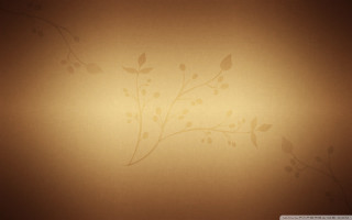Wall plant light brown background - left free wallpaper