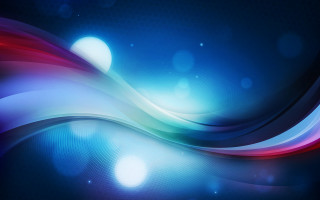Blue red abstract circle wave - a white circle free wallpaper