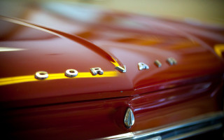 Cobra hood ornament yellow stripe - classic free wallpaper