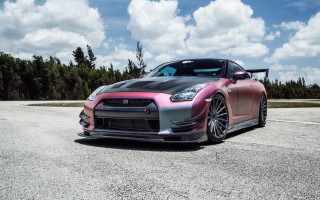 Pink black car parking lot - andrew law free wallpaper