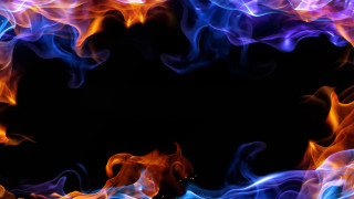 Colorful smoke abstract fire pokemon - dirk crabeth free wallpaper