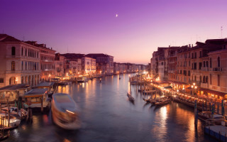 River night cityscape evgeny lushpin - a boat free wallpaper