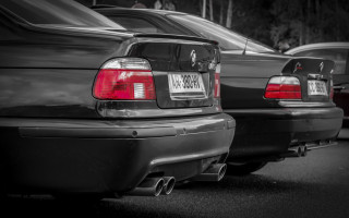 Parked cars parking lot trees - the background and a sky background free wallpaper