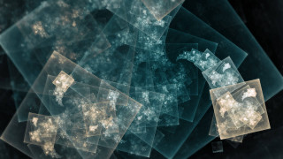Glass ice fractals generative abstract - image of a bunch free wallpaper