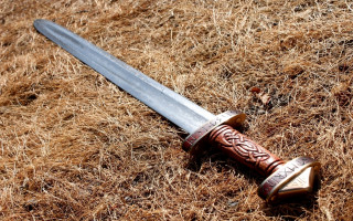 Sword wooden handle metal blade - a sword free wallpaper for desktop