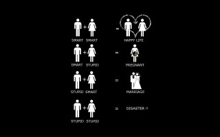 Wedding couple banksy greyscale comic - free love wallpaper