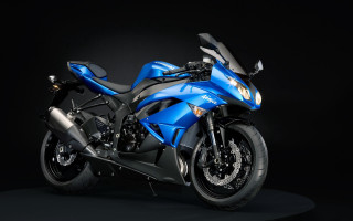 Blue motorcycle digital rendering dark - a blue motorcycle free wallpaper
