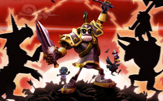 Cartoon character sword armor weapon - other character free wallpaper