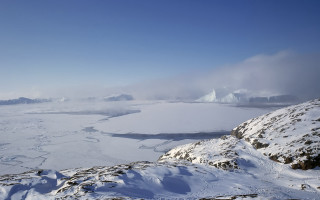 Snowy ice water mountains ecological - a few mountain free wallpaper