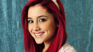 Woman red hair bow smiling - catrin g grosse free wallpaper