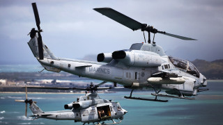 Helicopters military aircraft ocean city - over a body of water free wallpaper