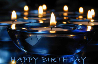 Lit candles bowl table happy - a bowl free wallpaper