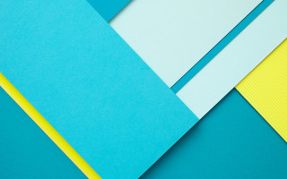 Blue yellow background white yellow - beeple free wallpaper