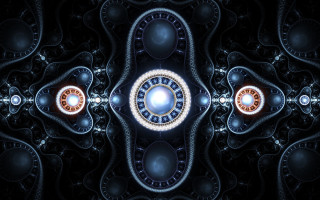 Center light circular abstract illusionism - abstract illusionism free wallpaper