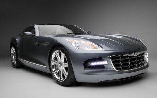 Silver sports car driving photorealism - ahmed yacoubi free wallpaper