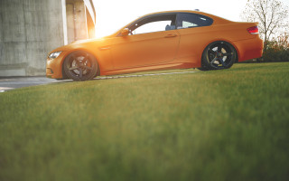 Car bridge road grass light - low free wallpaper