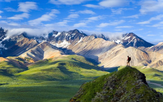 Mountain view ecological art ada - ada hill walker mountain free wallpaper