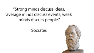 Bust of a man with - institutional free wallpaper