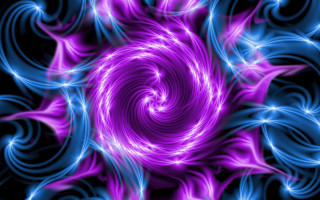 Purple blue spiral black white - spiral design free wallpaper