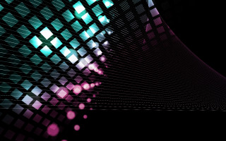 Black purple green holography volumetric - an ambient occlusion free wallpaper for desktop