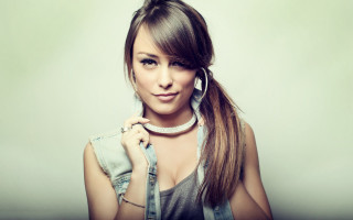 Beautiful 3d portrait denim ponytail - art informel free wallpaper