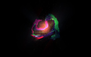 Holographic planetary glow starry night - bedwyr williams free wallpaper