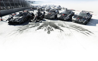 Race track cars motorcycle cobra - a group of cars free wallpaper