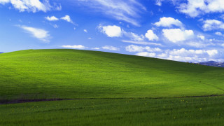 Green field blue sky clouds 93 - the grass below free wallpaper