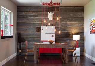 Dining room table chairs wooden - bright studio setting free wallpaper