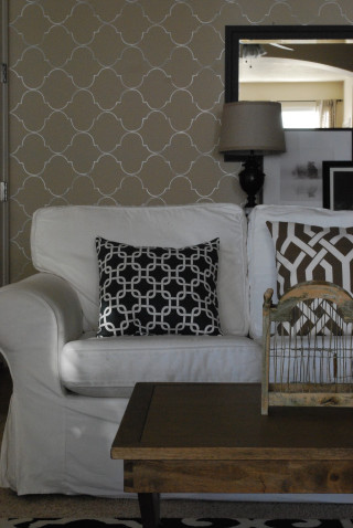 Living room white couch table - free architecture wallpaper