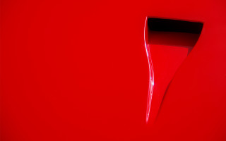 Red wall black handle white - alberto burri free wallpaper