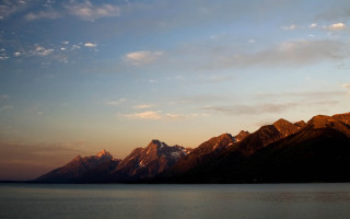 Mountain lake sky clouds dusk 2 - alson s. clark free wallpaper for desktop
