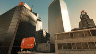 City tallbuildings orange sign cedric - tall building free wallpaper