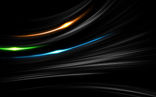 Black background colorful light streaks - andries stock free wallpaper