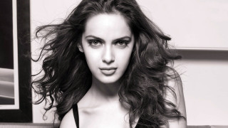 Woman longhair blackandwhite selfportrait promotional - a picture free wallpaper for desktop