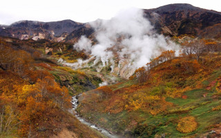 Stream green hillside steam mountain - steam free wallpaper
