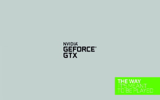 Gray green white logo tag - nvidia free wallpaper
