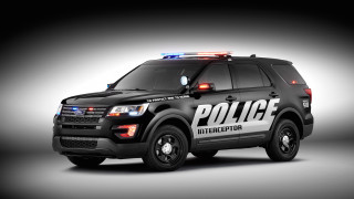 Police suv studio photo black - futurism free wallpaper