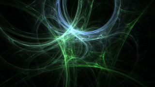 Green blue swirl black background - swirl free wallpaper
