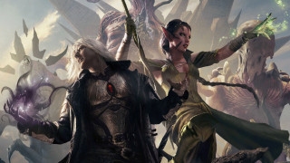 Couple monsters sky armor magic - altermodern free wallpaper